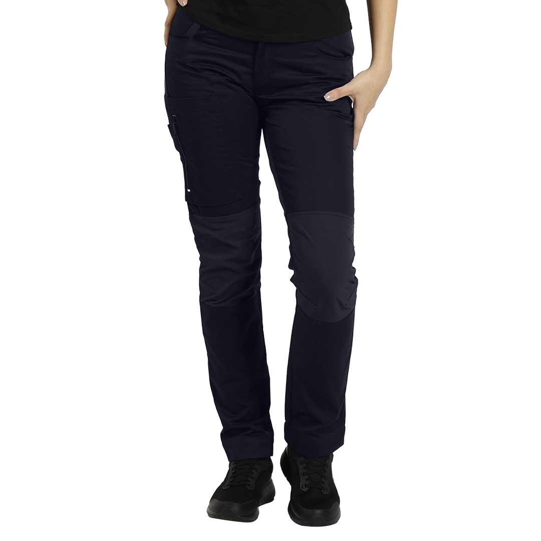 Ženske servisne radne pantalone sa elastinom